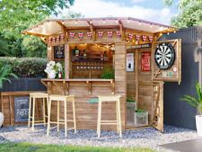 Outdoor Bar Shed Serving Hatch Kiosk Hangover Corner Garden Bar III 2m x 2m