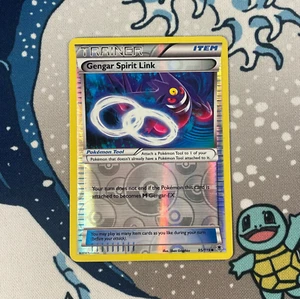Gengar Spirit Link 95/119 Reverse Holo XY Phantom Forces Pokemon Card 2014 MP - Picture 1 of 3