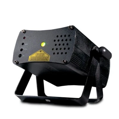 American DJ Micro Galaxian Ii Compact Green/Red Laser Beam Effect Light Fixture - Image 1 of 2