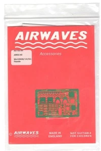 Accesorios para ondas de aire paneles 1:72 Me109G6/10/K4 AW2140 AC72140 - Imagen 1 de 1