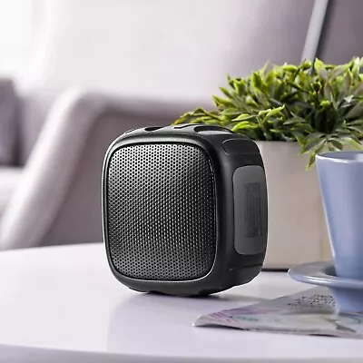 BlackWeb [ Sound Clip III ] Rugged Wireless IPX5 Splashproof Speaker (Black) - Image 1 of 4