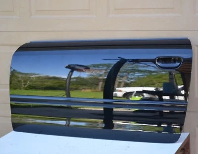 2005 05 AUDI S4 B6 CABRIO QUATTRO - FRONT LEFT DRIVER DOOR SHELL / SKIN BLACK - Image 1 of 4