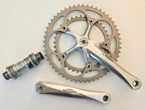Shimano Ultegra Double Crankset, FC 6500, 175mm, 53/39 & BB-6500, VGC - Picture 1 of 7