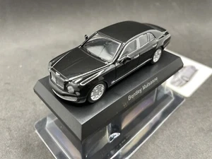Kyosho 1/64 Bentley collection MULSANNE Black 72D1 - Picture 1 of 5
