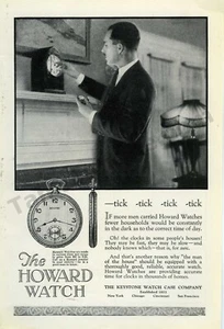 1924 Howard Watch Case Company Watches Old PRINT AD Nearly 100 years old (3364) - Picture 1 of 1