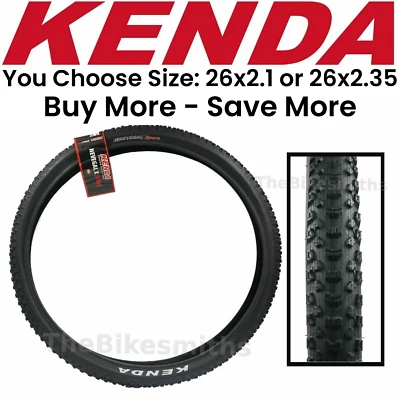 Kenda K1150 Nevegal X Sport 26" Knobby Mountain Bike Tire 26x2.10 or 26x2.35"
