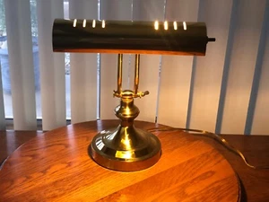 VINTAGE BRASS DESK/PIANO READING LAMP - Picture 1 of 13