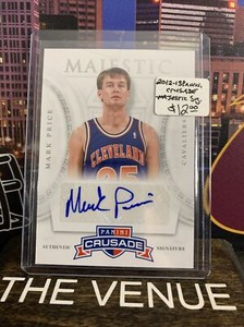 2012-13 Panini Crusade Majestic Signatures #84 Mark Price CAVS AUTO