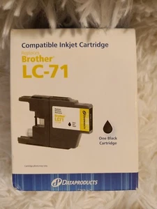Black Ink Cartridge for Brother LC-71 Series Printer new sealed - Picture 1 of 7