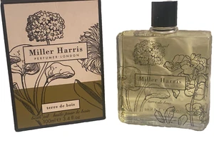 MILLER HARRIS TERRE DE BOIS "Bath oil" 100ml/3.4 oz NWB DISCONTINUED (VINTAGE) - Picture 1 of 4