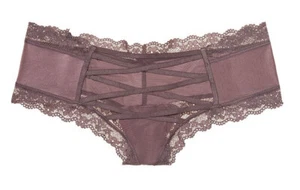 Victoria's Secret Muy Sexy Con Cordones Descarado Panty Cacao Rubor D7H Talla XL - Imagen 1 de 2