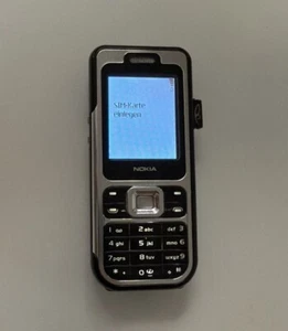 Nokia 7360 Schwarzer Chrom RM-127 Gebraucht, Geprüft, Händler, Garantie Accu Neu - Bild 1 von 2