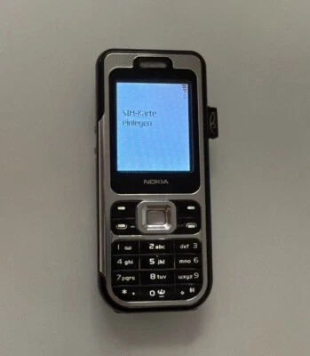 Nokia 7360 Schwarzer Chrom RM-127 Gebraucht, Geprüft, Händler, Garantie Accu Neu - Bild 1 von 2
