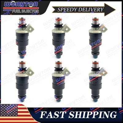 Juego de 6 inyectores de combustible OEM DENS* para Toyota Cressida 1980-1988 2,4/2,8 L Foto 1 de 4