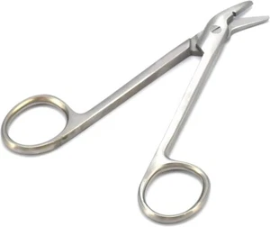 Neu Dental Naht Draht Schneiden Schere Chirurgisch Universal Abgewinkelt - Bild 1 von 3