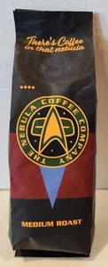 Star Trek The Cruise VIII Voyager Nebula Coffee Co. 1 lb. Asado medio sellado! - Imagen 1 de 3