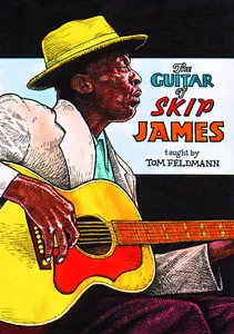 The DELTA BLUES GUITAR OF SKIP JAMES Video 2 DVD Set Lessons With Tom Feldmann - Picture 1 of 2