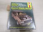 1984-1995 Dodge Caravan Chrysler Town & Country Ply Voyager Haynes Repair Manual