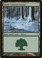 @MagictheGathering (MTG) Land - Snow Covered Forest - Coldsnap