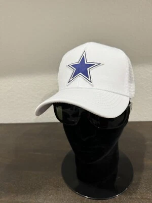 ORIGINA SNAPBACKS DALLAS COWBOYS Helmet Star Logo White Trucker Adult Size Snapback Hat NEW 🏈