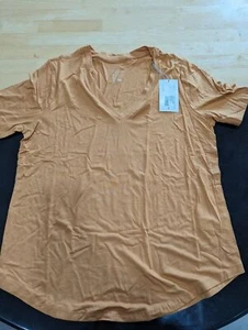 a new day naranja -cuello camiseta talla s - Imagen 1 de 7