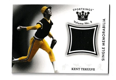 2022 Sport Kings Kent Tekulve Single Memorabilia - Image 1 of 2