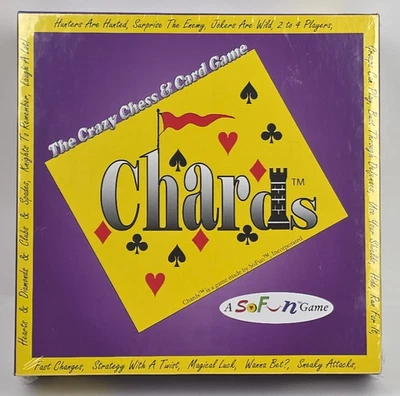 New Sealed Chards The Crazy Chess & Card Game Teams Family Board Game Night 2007 - Image 1 of 4