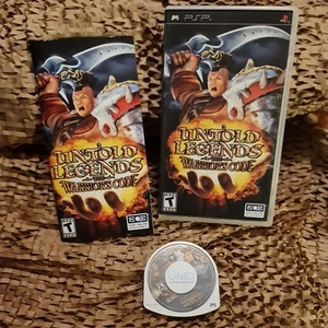 Untold Legends: The Warrior's Code (Sony PSP, 2006) Complete With Instructions - Picture 1 of 4