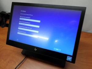 HP ElitePOS G1 14 in. Touch AiO Retail System 141 w/ Basic Connectivity Base - Picture 1 of 17