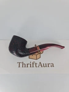 Pipa Aldo Velani RARA - Calabaza Rústica Roja Negra / Mano alzada - ITALIA LEER DESCRIPCIÓN - Imagen 1 de 13