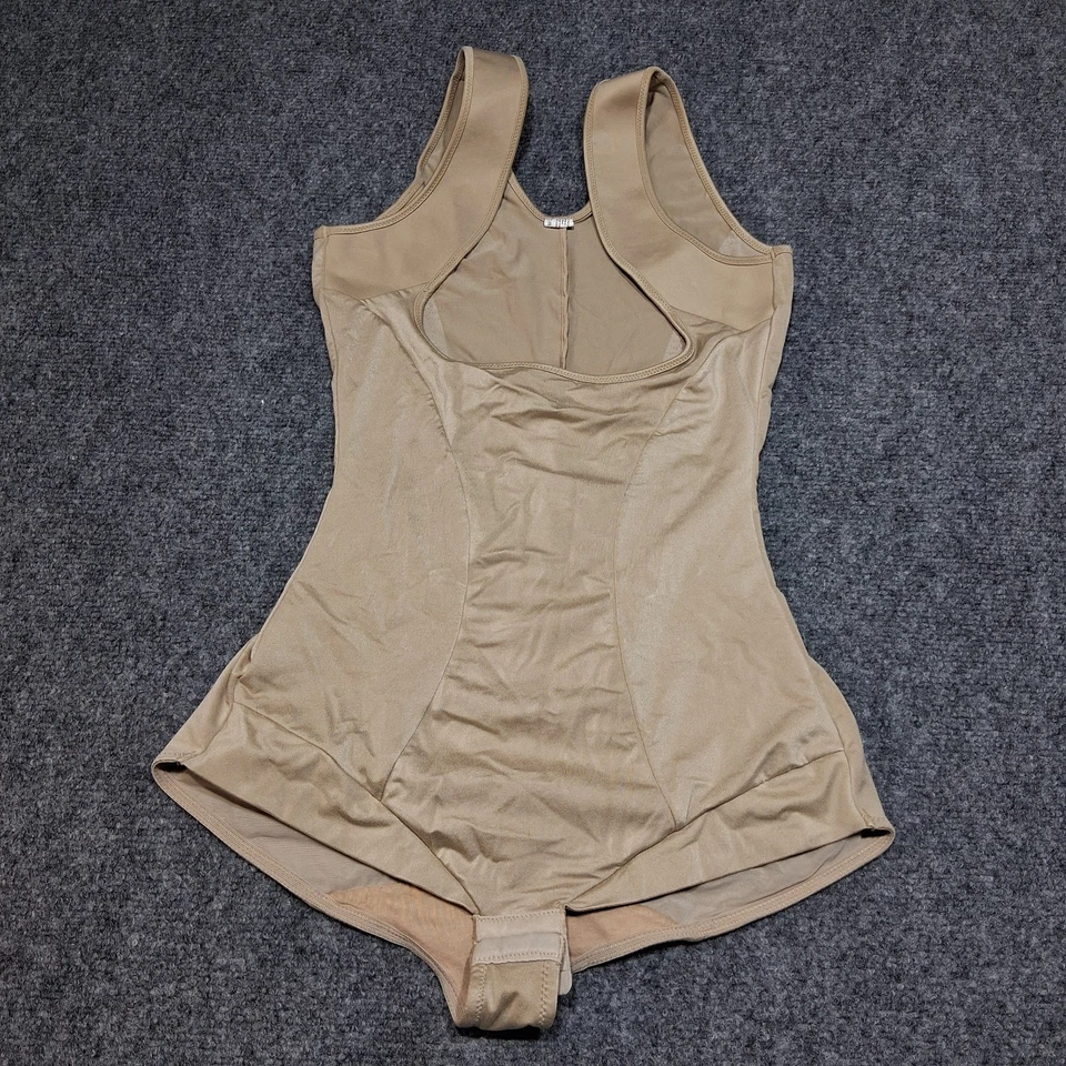 Body moderno de compresión moldeadora Maidenform beige Sweet Nothings X-grande Foto 1 de 4