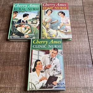 Cherry Ames Nurse Series – 3 Vintage Hardcovers – Wells & Tatham  - Bild 1 von 12
