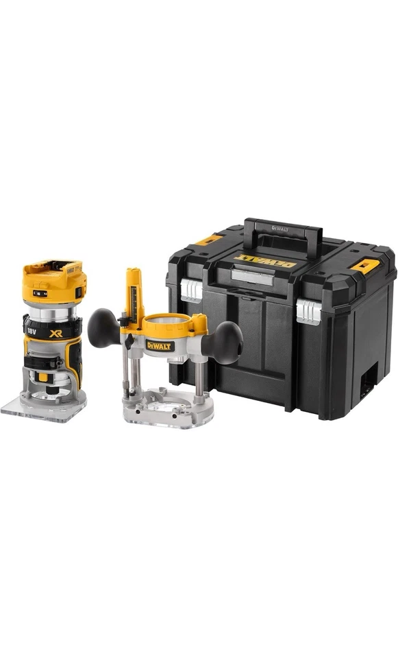 DEWALT DCW604NT-XJ 18V XR 1/4 inch Bruchless Router (Body Only) - Image 1 of 4