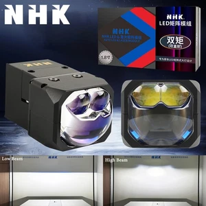 Lente proyectora NHK 1,8"" azul bi LED hiperboloide haz alto y bajo faro modernización - Imagen 1 de 6