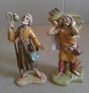 Fontanini Exclusive from Roman Nativity Figurines Caleb and John - Picture 1 of 21