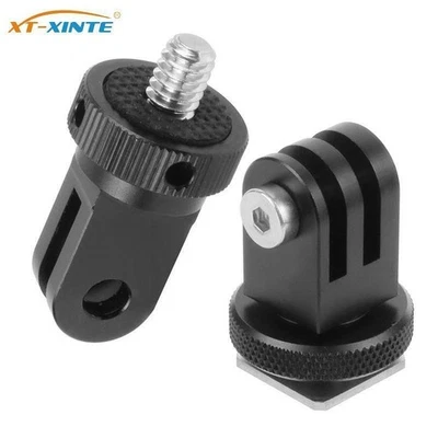 1/4 Screw Tripod Adapter Mount for GoPro 11 EKEN AKASO EK7000 4K DJI Osmo Camera - Image 1 of 3