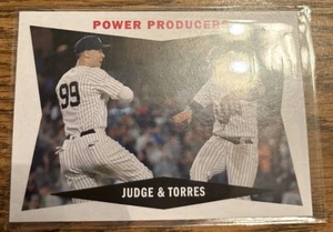 2020 Topps Archives # 60 LLJT -Torres/ Aaron Judge-New York Yankees - Picture 1 of 2