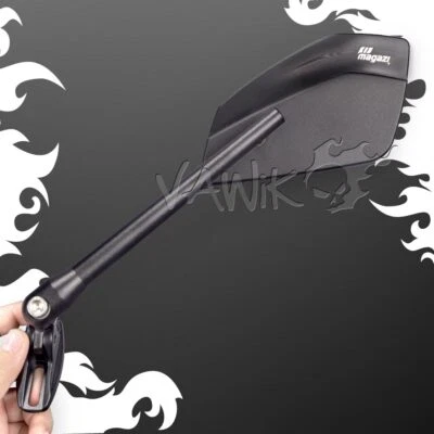 Espejos retrovisores VAWiK negro CLEAVER base negra para Ducati 959 1299 Panigale 16' Foto 1 de 4