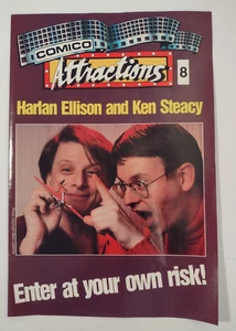 Harlan Ellison & Ken Steacy Comico Atracciones Promo/Noche y el enemigo/1987 - Imagen 1 de 3