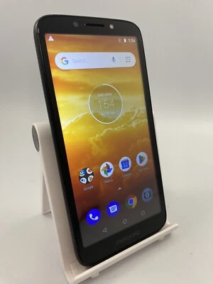 Motorola Moto E5 Play XT1920 Black Unlocked 16GB 5.2" 8MP 2GB Android Smartphone - Image 1 of 4