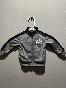 Nike Air Jordan Zip Jacke Jungen 12M Grau Schwarz Active - Bild 1 von 4