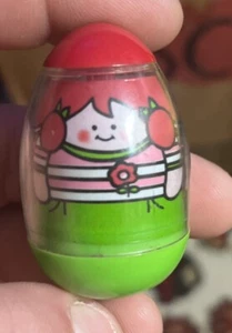 Vintage 1973 Weebles Red Haired Girl Green Pants Hasbro - Bild 1 von 4