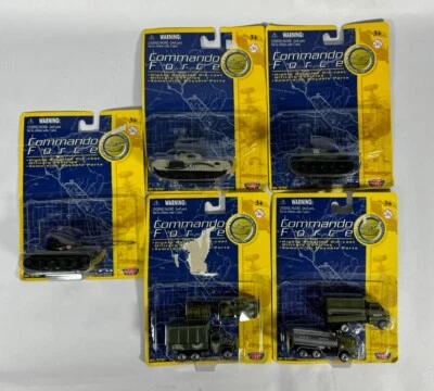 Lote Motormax Comando Force - Tanques y Camiones Foto 1 de 2