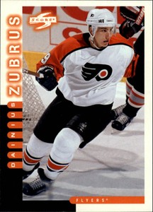 1997-98 Score Flyers Hockey Card #249 Dainius Zubrus