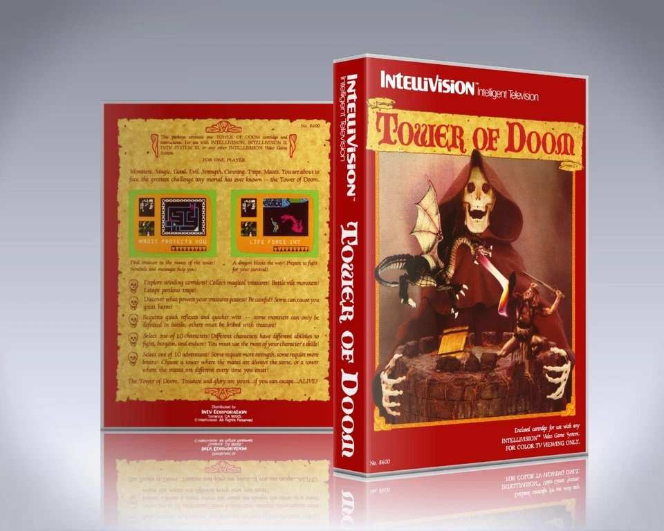 Intellivision UGC - NO GAME - Tower of Doom - Image 1 of 3