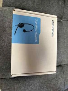 Plantronics HW 251A SupraPlus OfficeTelephone Headset NEW HW251/A Hands Free - Photo 1/2