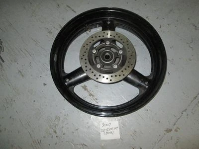 Suzuki SV650 rear wheel - Image 1 of 4