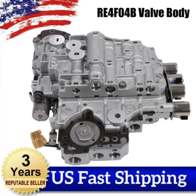RE4F04B Valve Body w/ Solenoid For Nissan Altima Maxima X-Trail 2000-up Tested - Изображение 1 из 4
