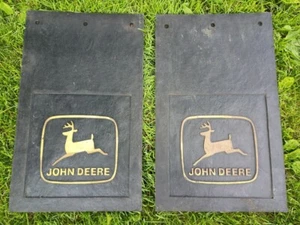 ---Vtg John Deere dicke Gummi Schmutzfänger - ca. 10 x 16 - nie verbaut - Bild 1 von 10