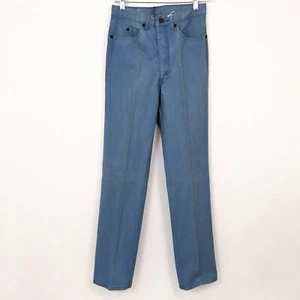 Vintage NWT Calvin Klein Jeans RARE 5 Pocket Western Jean Made In USA 28 Blue - Picture 1 of 12